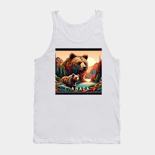 Grizzly Bears Canada. Tank Top